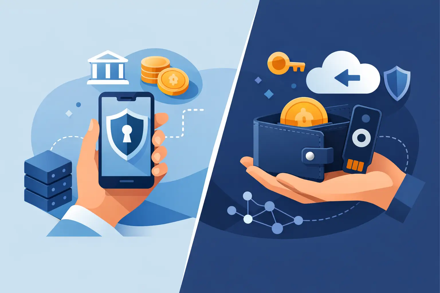 Custodial Versus Noncustodial Wallets Explained