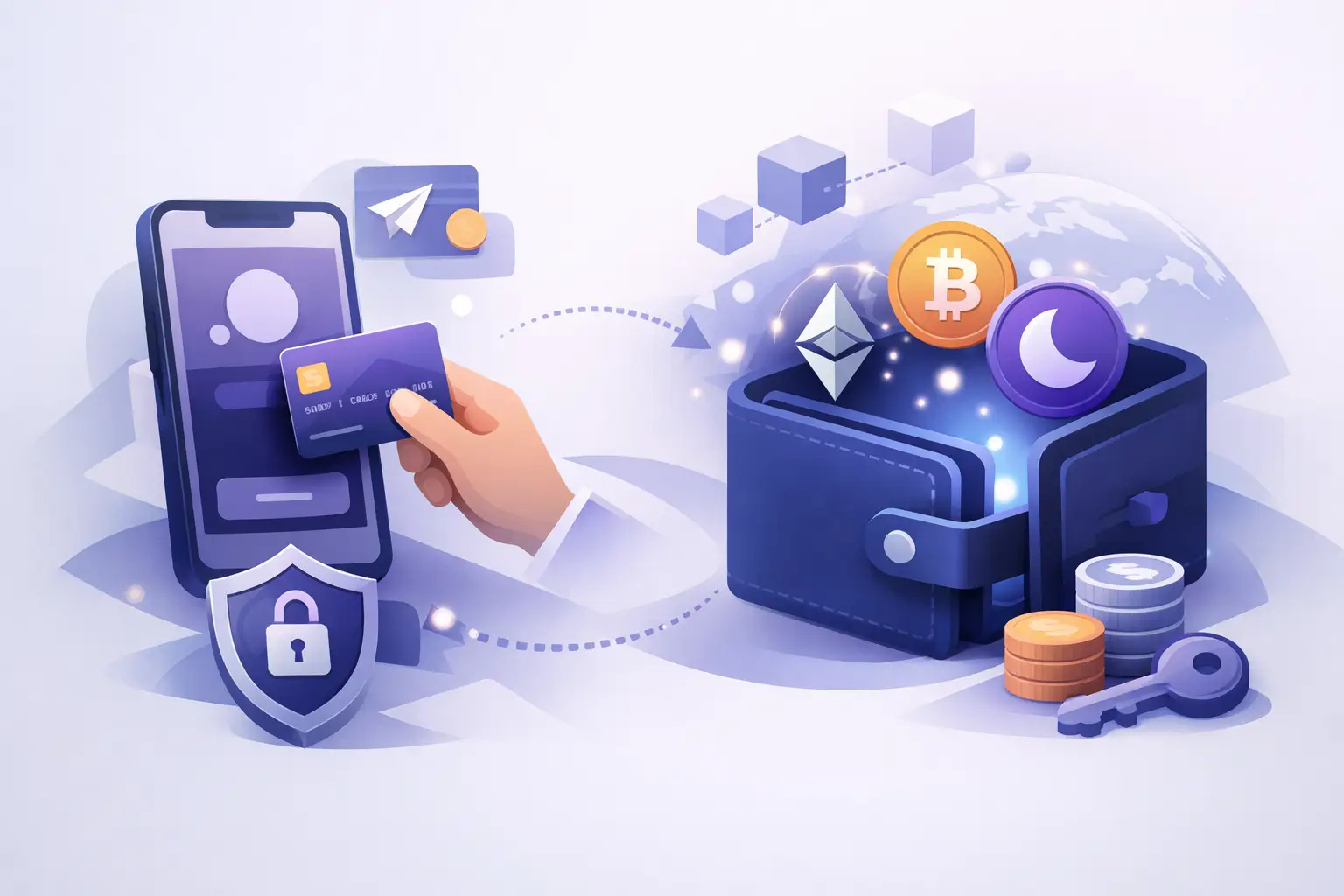 How to Buy Crypto With MoonPay in a Self-Custody Wallet